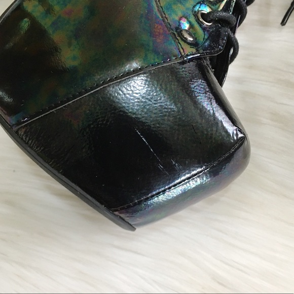 Jeffrey Campbell Lita Iridescent Boots - Picture 9 of 13